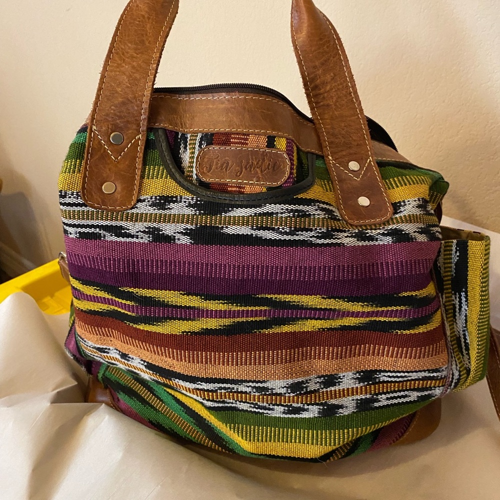 Tia Sadie Guatemala convertible day bag